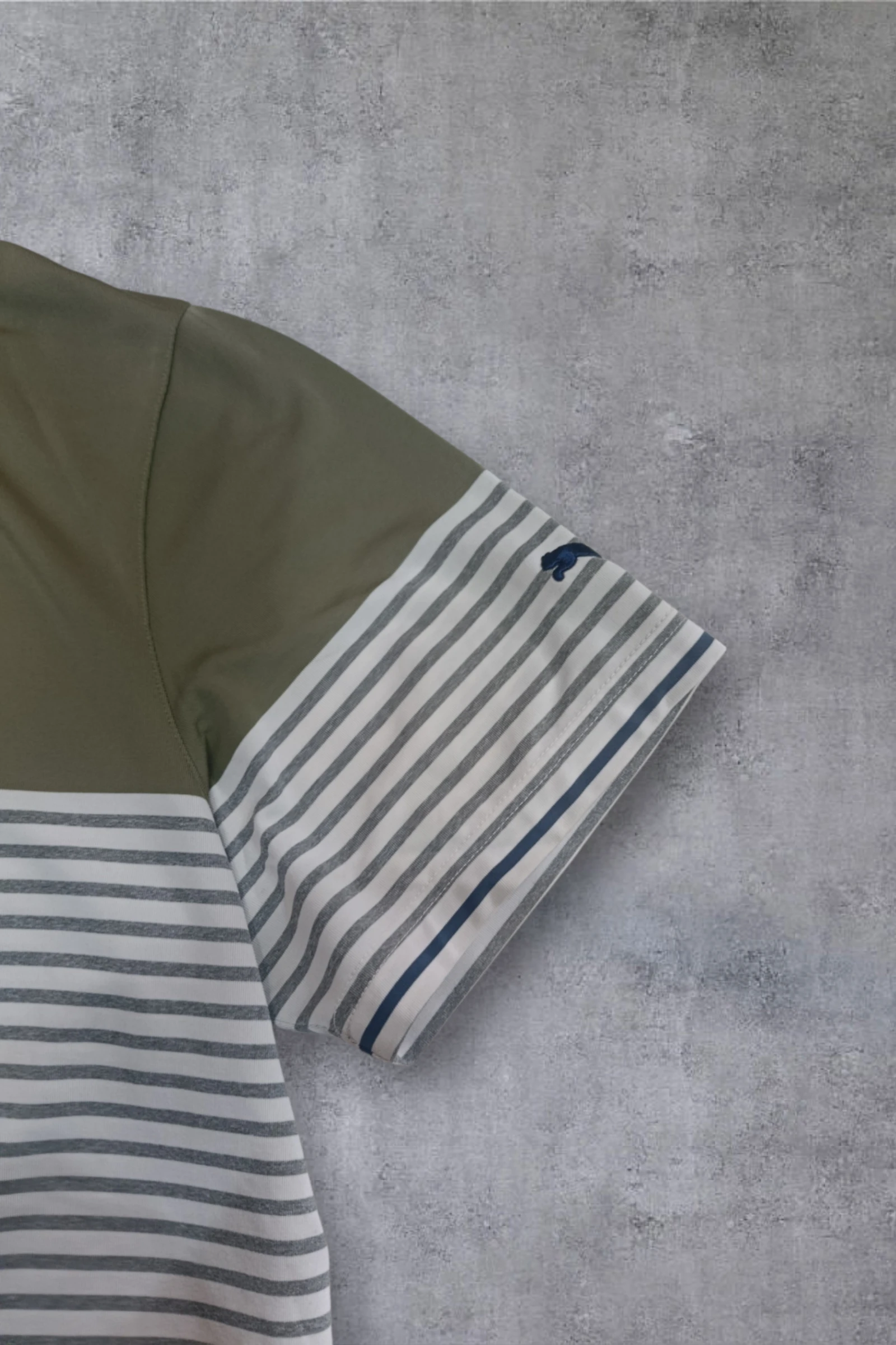| Polo Puma Golf Homem | Design Listras Tricolor | Colorblock | Tamanho XL | – photo 6